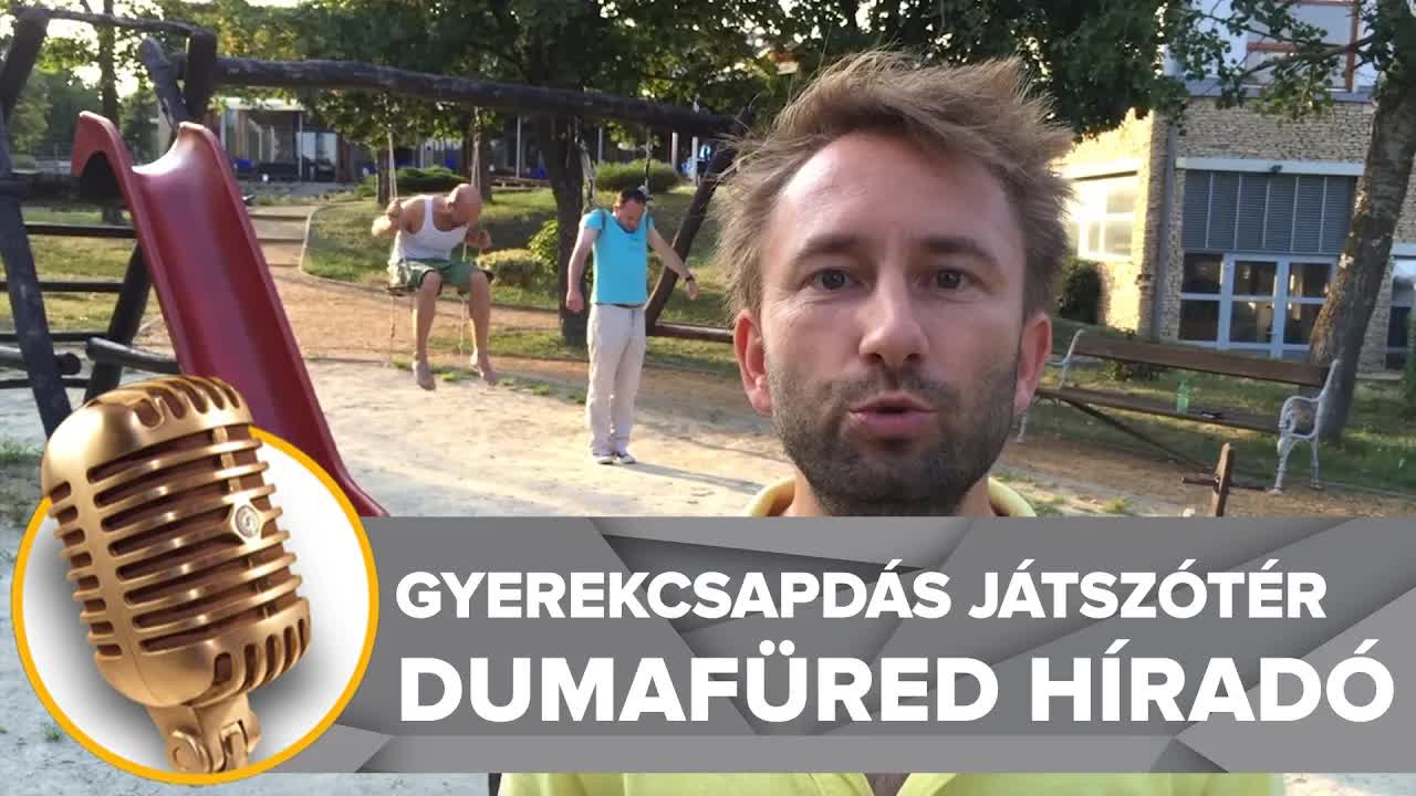 Abszurd új játékok a balatonfüredi játszótéren