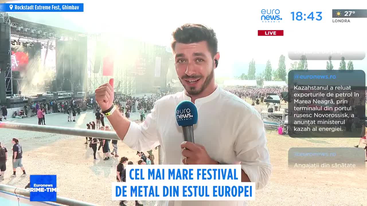 Festivalul Rockstadt Extreme din Ghimbav
