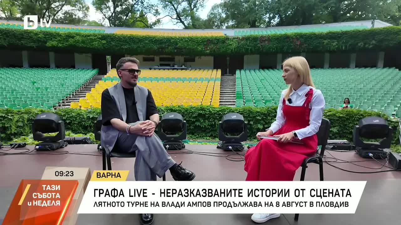 Влади Ампов Графа разказва истории от сцената