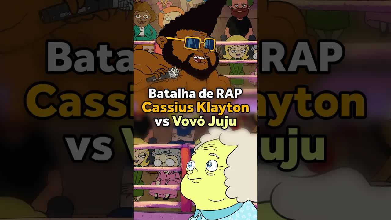Batalha de Rap entre Vovó e MC Juju