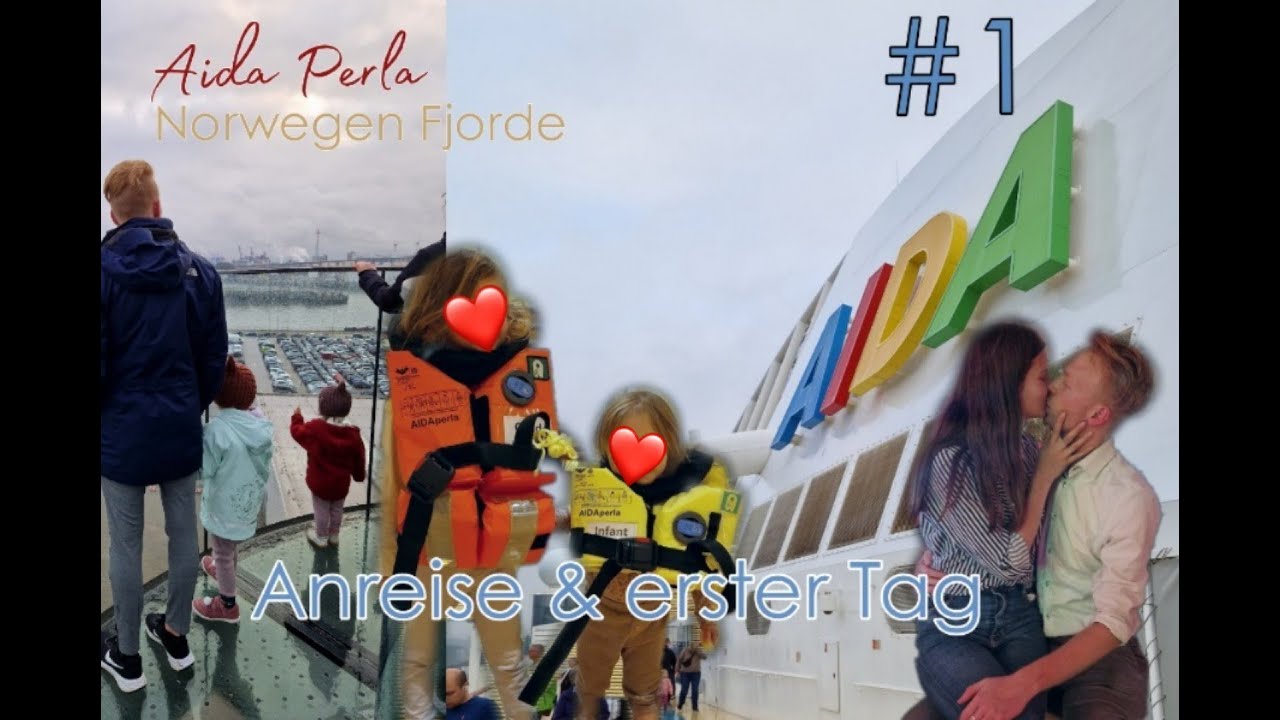 Reise mit der Aida Perla nach Norwegen