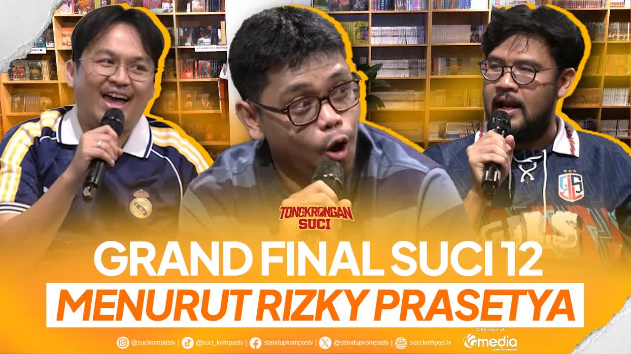 Rizky Prasetya Bahas Grand Final SUCI 12 di Perpustakaan