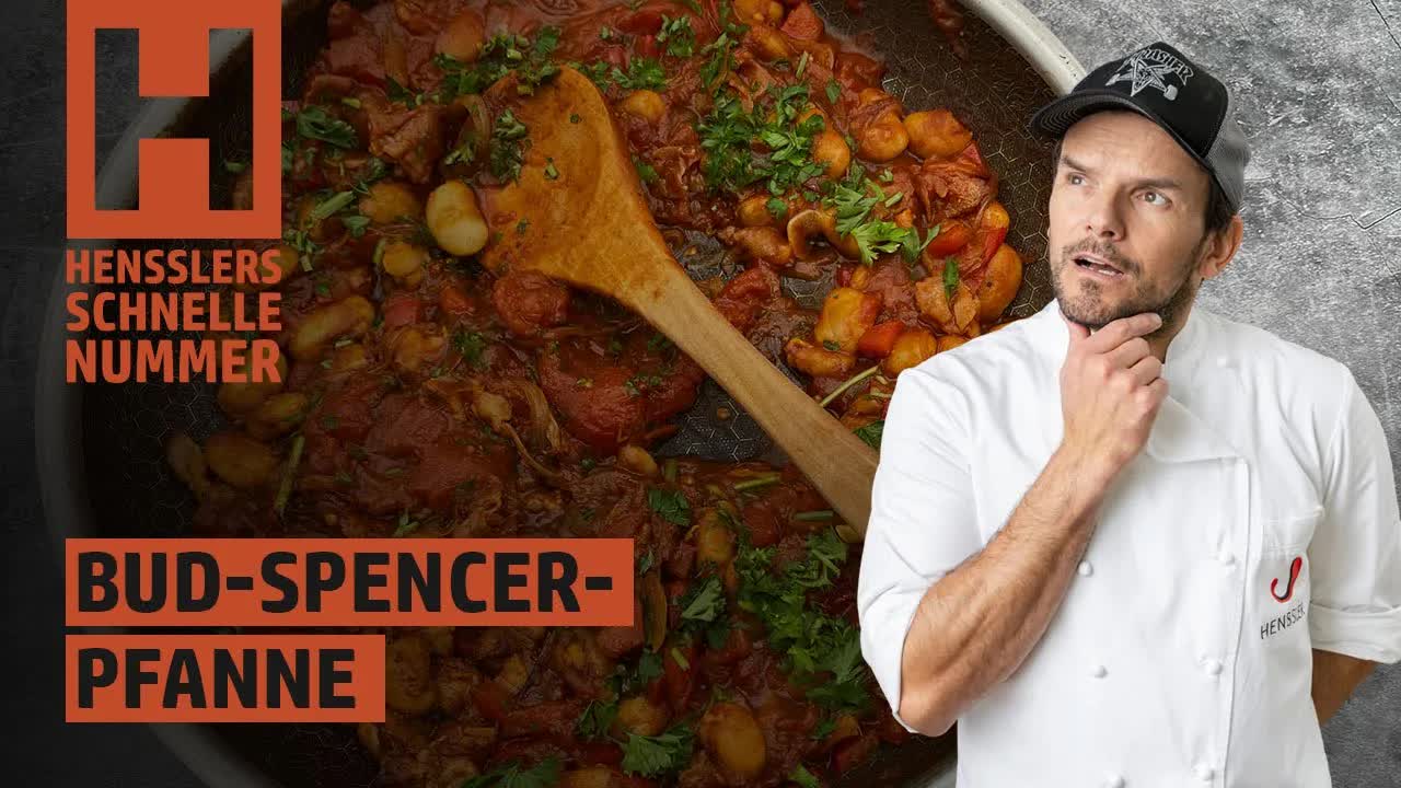 Schnelle Bud-Spencer-Pfanne von Steffen Henssler