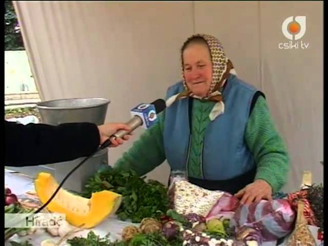 Hagyományos Székely Termékek Őszi Vására Híradó