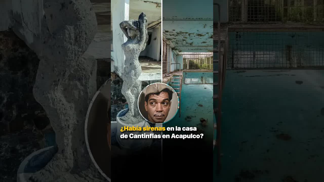 La leyenda de las sirenas en la casa de Cantinflas