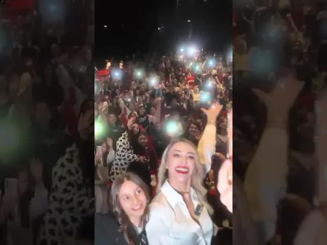 Takipçi buluşması ve sinemada gece kalma planı