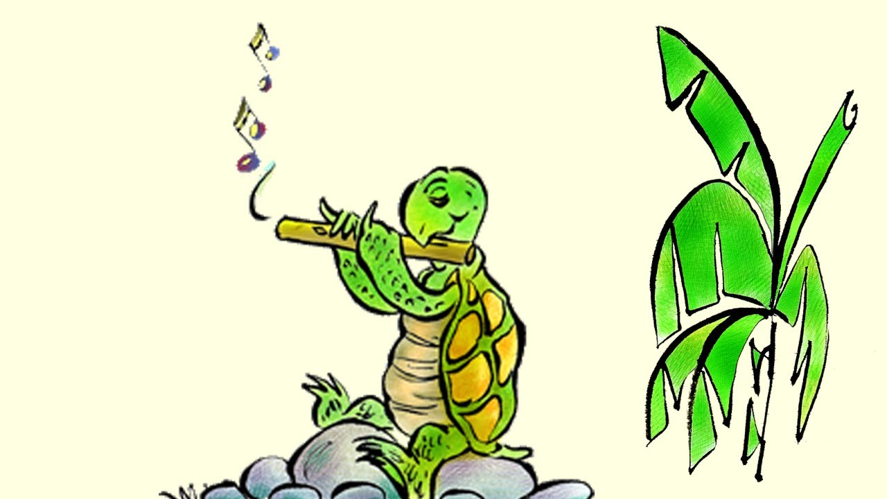 Testudo kun fluto: Brazila Folklora Fabelo