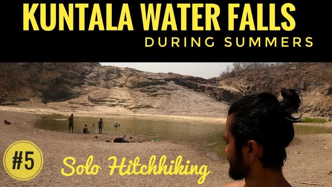Kuntala Waterfall Adilabad Mein Solo Travel