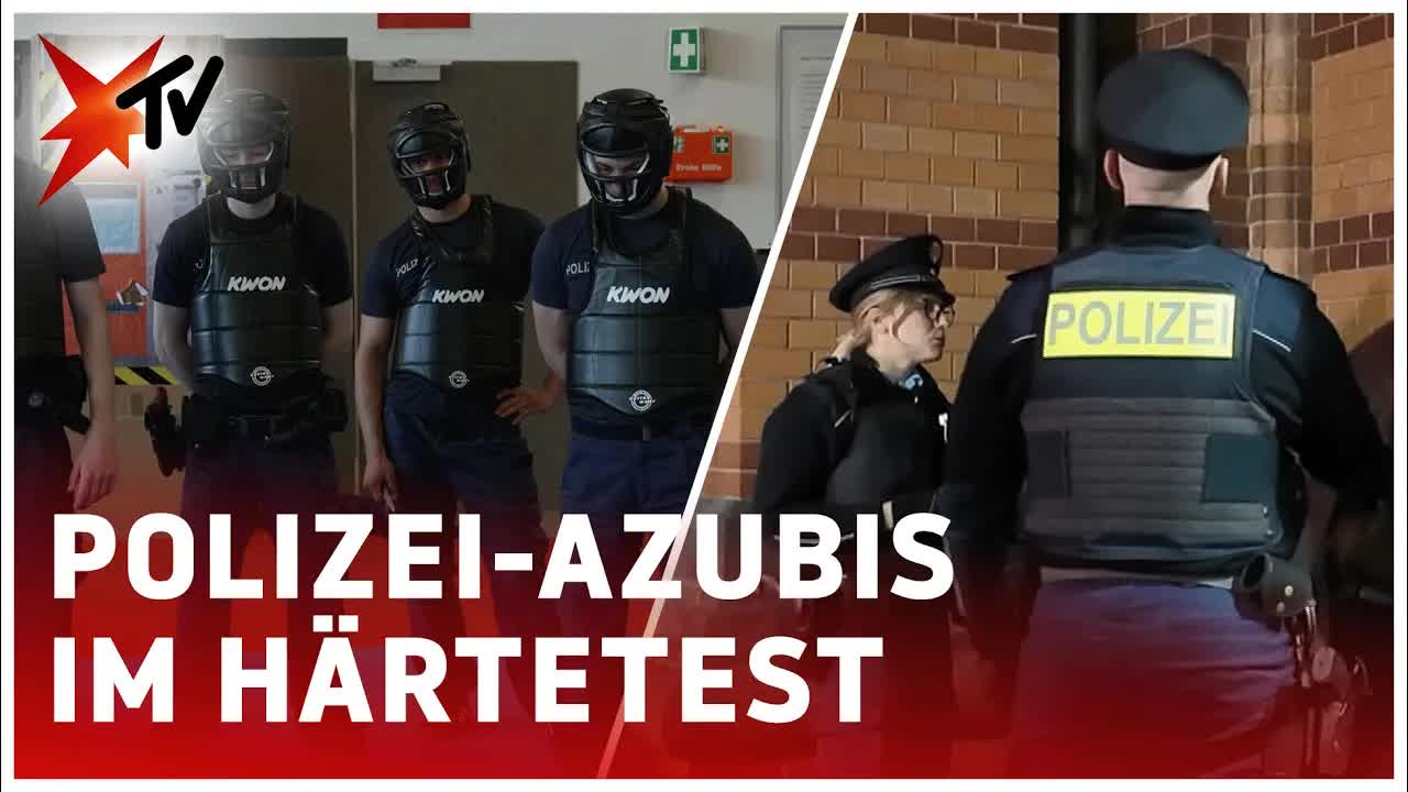 Erster Einsatz einer Polizeianwärterin am Bahnhof