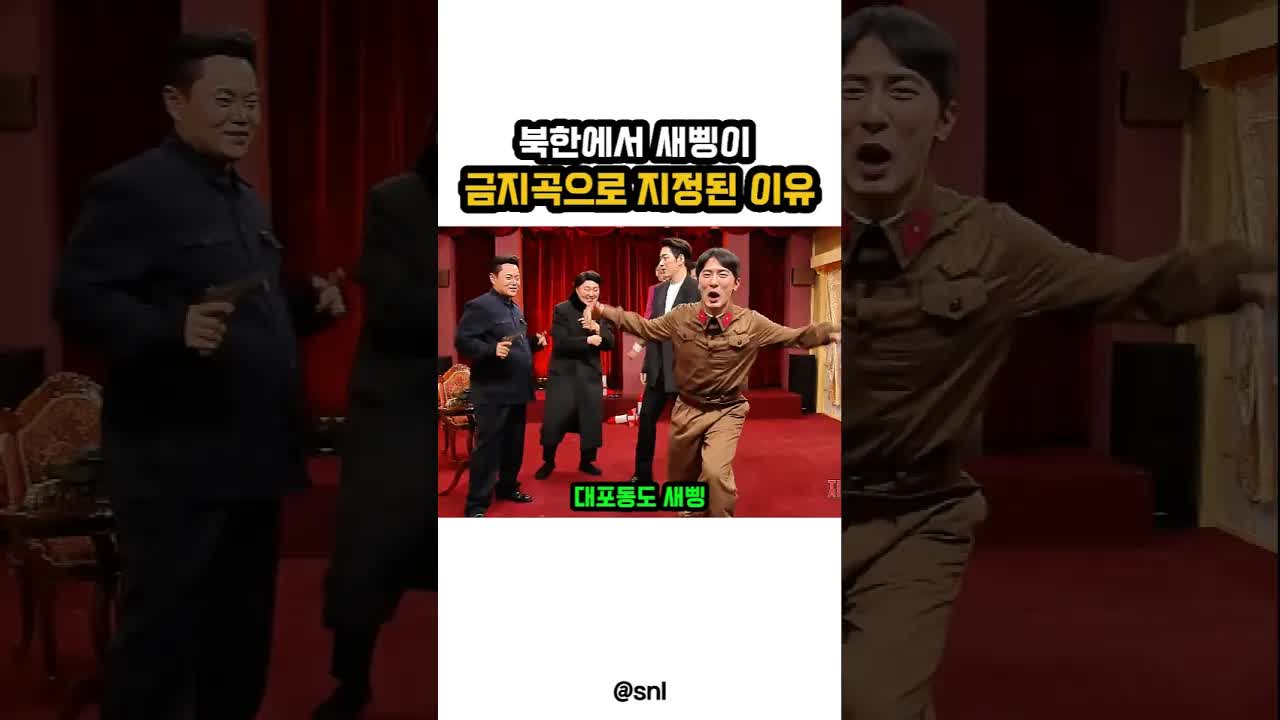 북한 공연 풍자 SNL 코리아 코미디