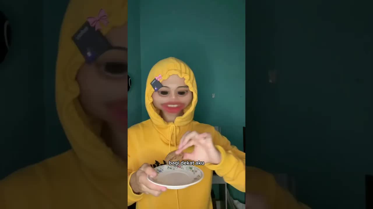 Ayah Buat Cabaran Biskut Untuk Anak-Anak