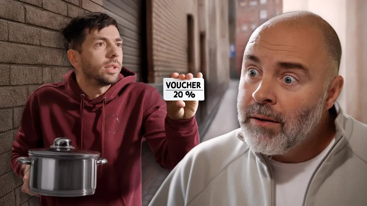 Comedie: Prietenul care vrea să-ți vândă oale