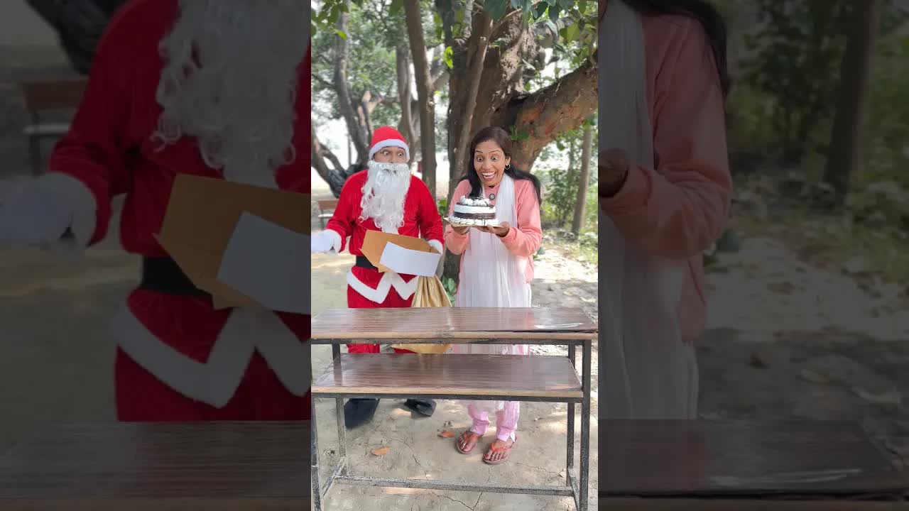 निशू ने माँ-पापा को केक दिया, फिर क्या हुआ?