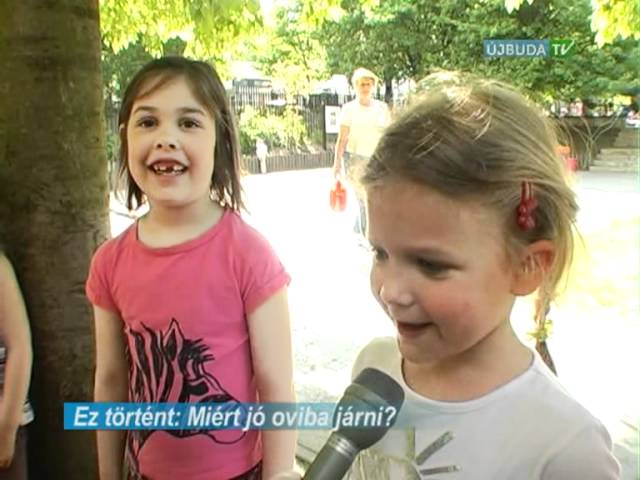 Miért jó óvodába járni? Gyerekek válaszolnak