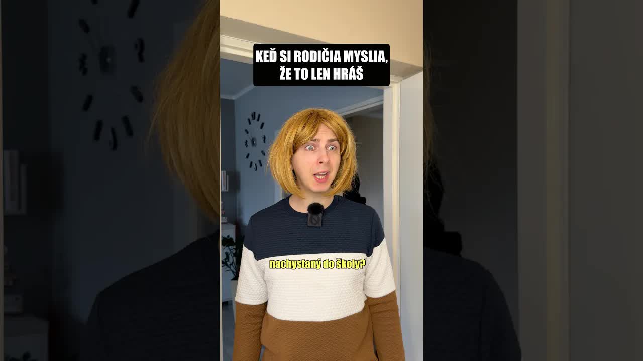 Keď chceš zostať doma zo školy a mama ťa odhalí