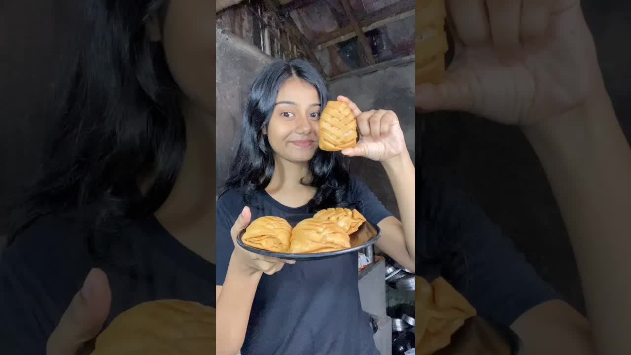 বোনের অনুরোধে ইউনিক সিঙ্গারা বানানো