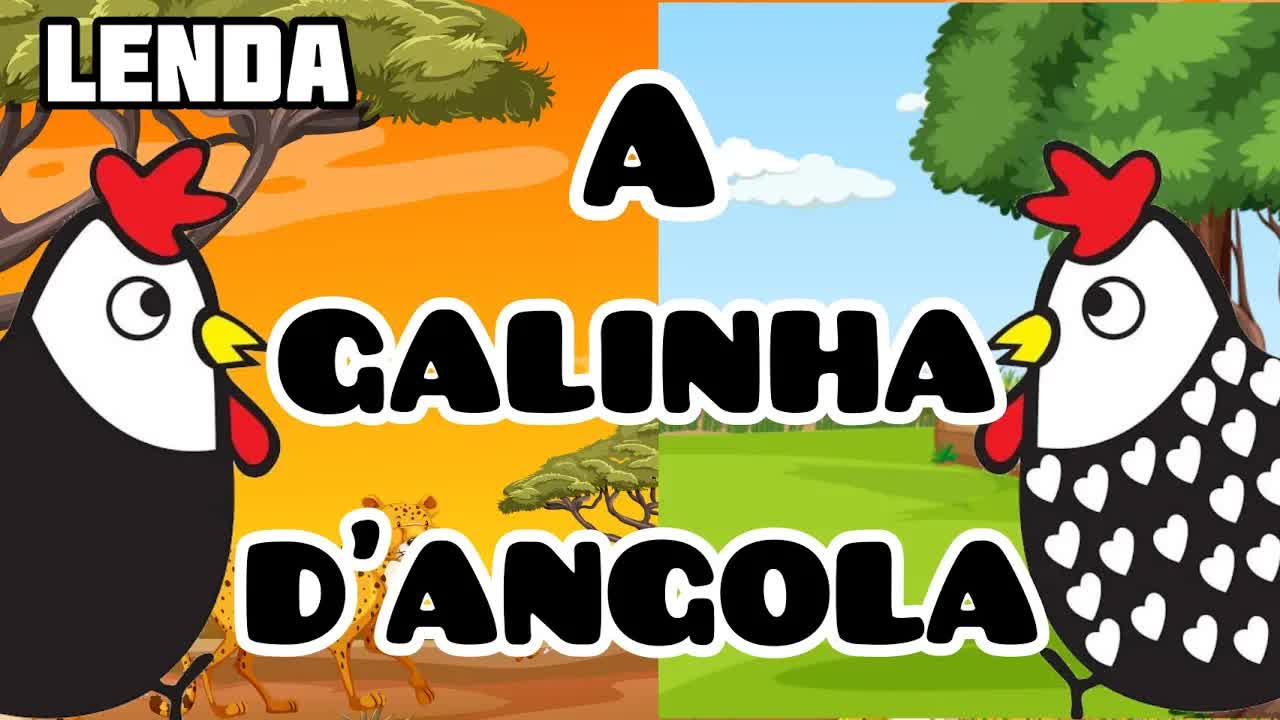 Lenda Africana da Galinha d'Angola para Crianças