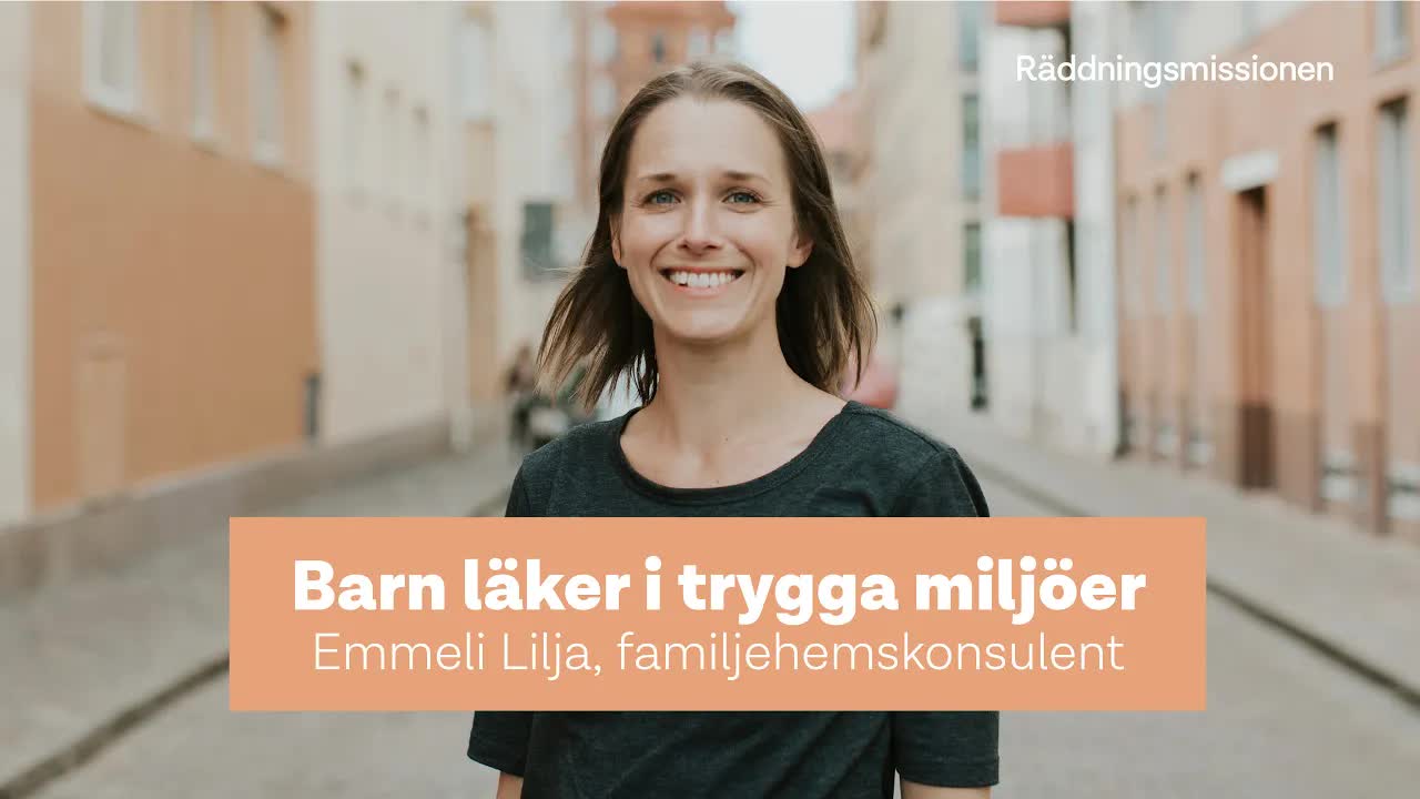 Barn läker i trygga familjehem