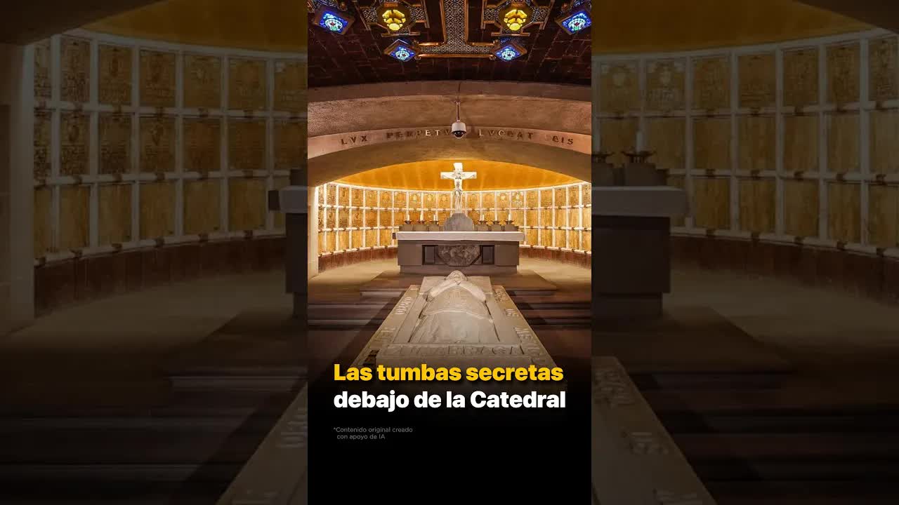 Las tumbas secretas bajo la Catedral de México