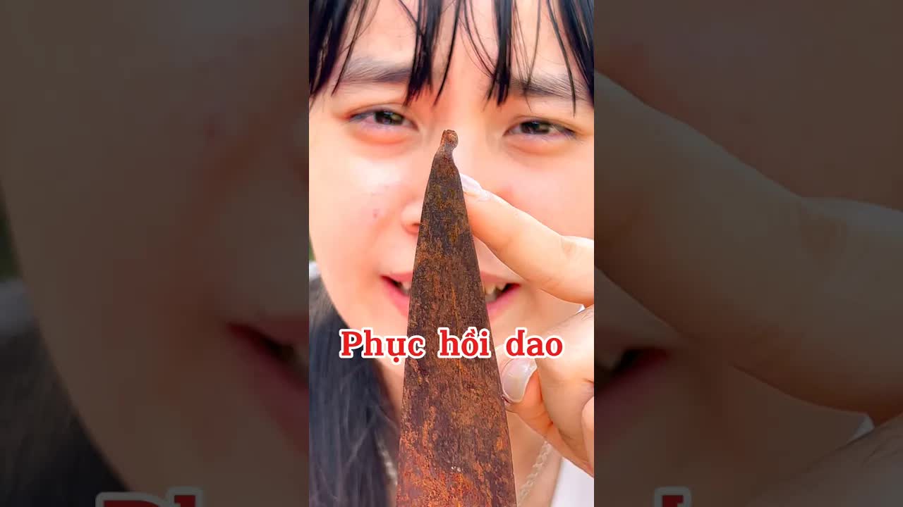 Phục hồi con dao cũ bằng xúc xích