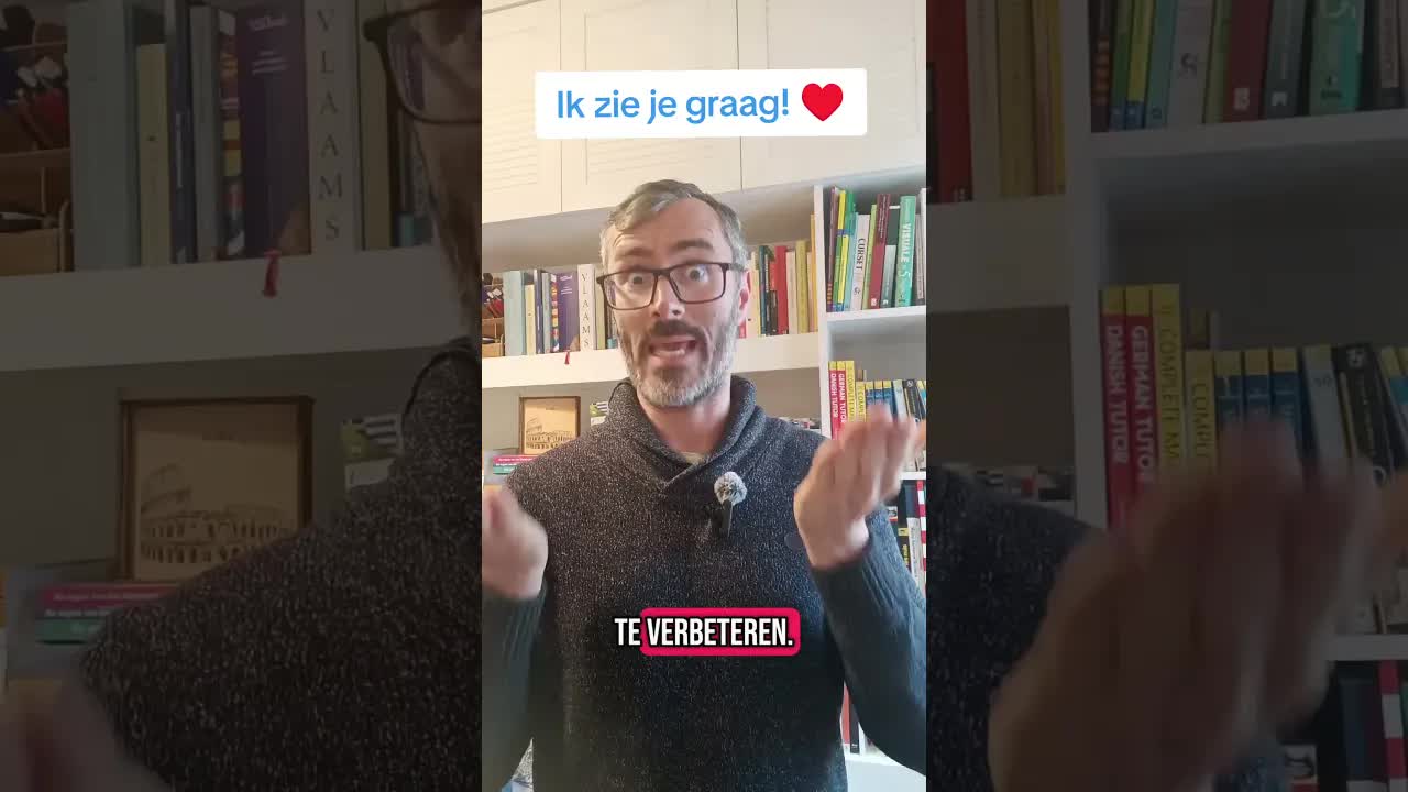Hoe zeg je Ik hou van je in Vlaanderen?