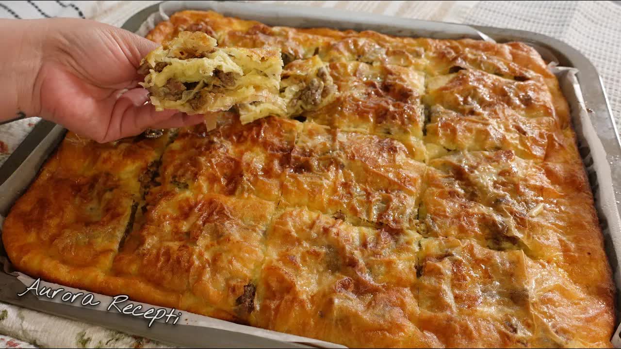 Recept za sočnu domaću pitu sa mesom