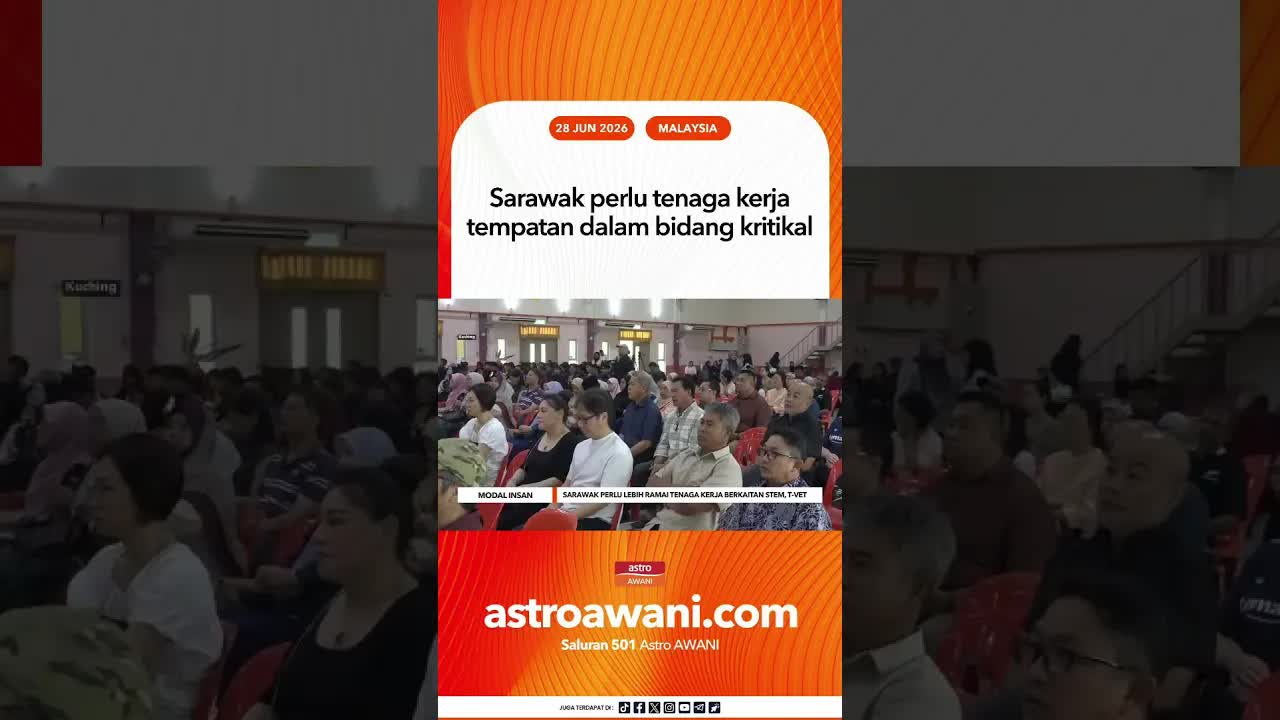 Sarawak Perlu Tenaga Kerja Lokal dalam Bidang Kritikal