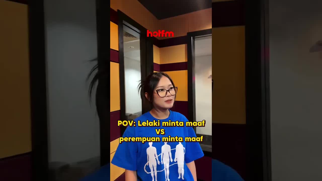Cara lelaki dan perempuan minta maaf berbeza