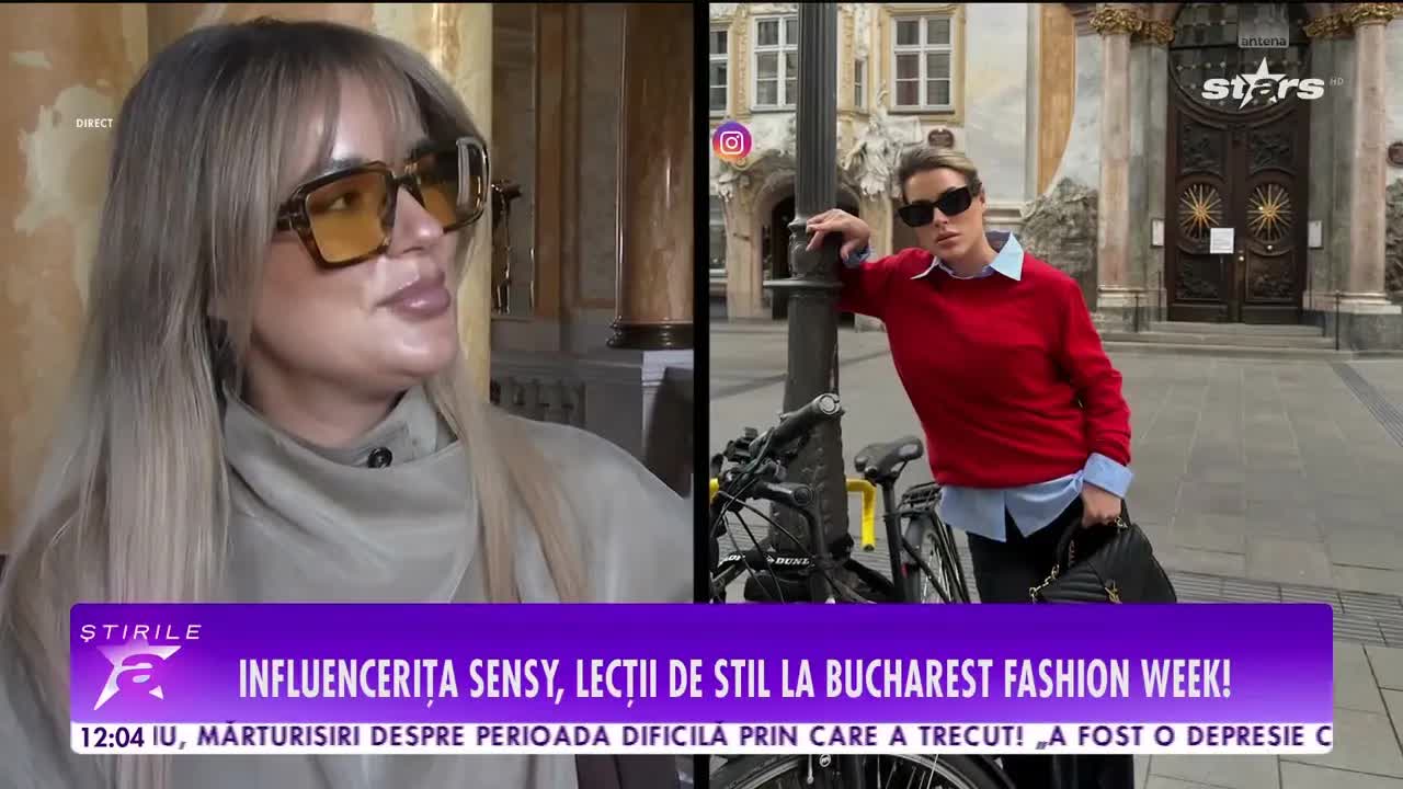 Sensy: Lecții de stil la Bucharest Fashion Week