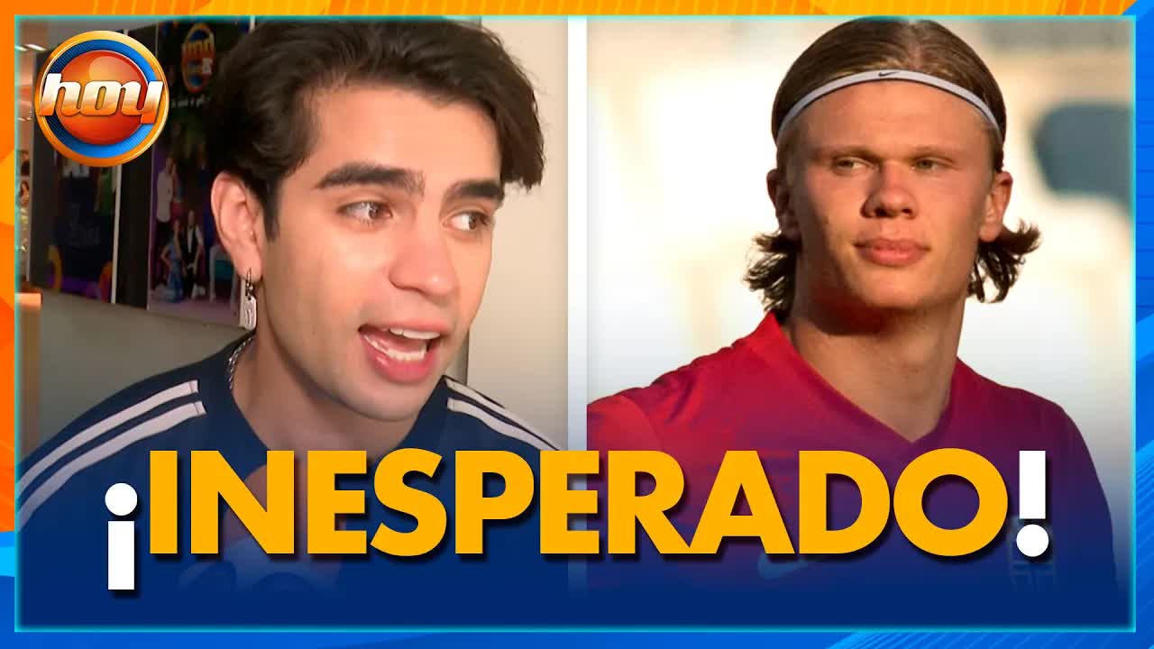 Erling Haaland le responde a Aarón Mercury