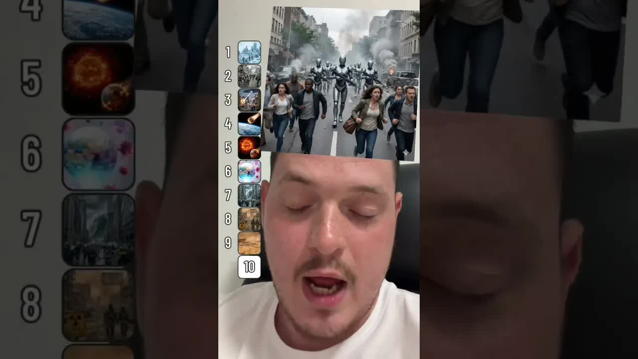 דירוג דרכים שהעולם ייגמר עם רובוטים