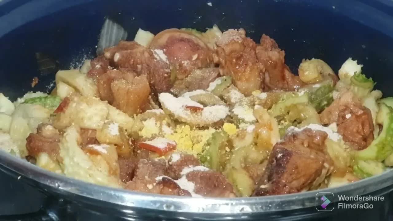 Surinaamse Komkommer Stoba met Antilliaans Tintje