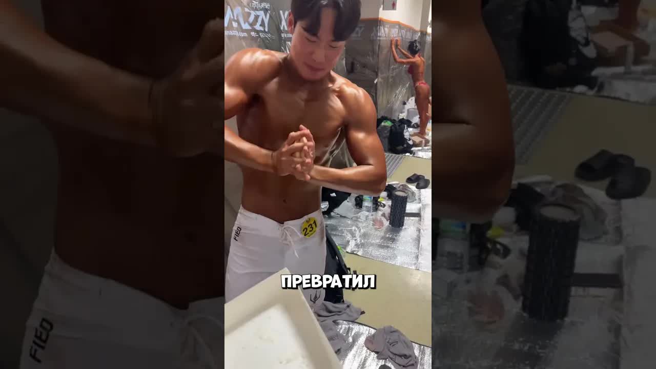 Бодибилдер обманул тренера с пончиками