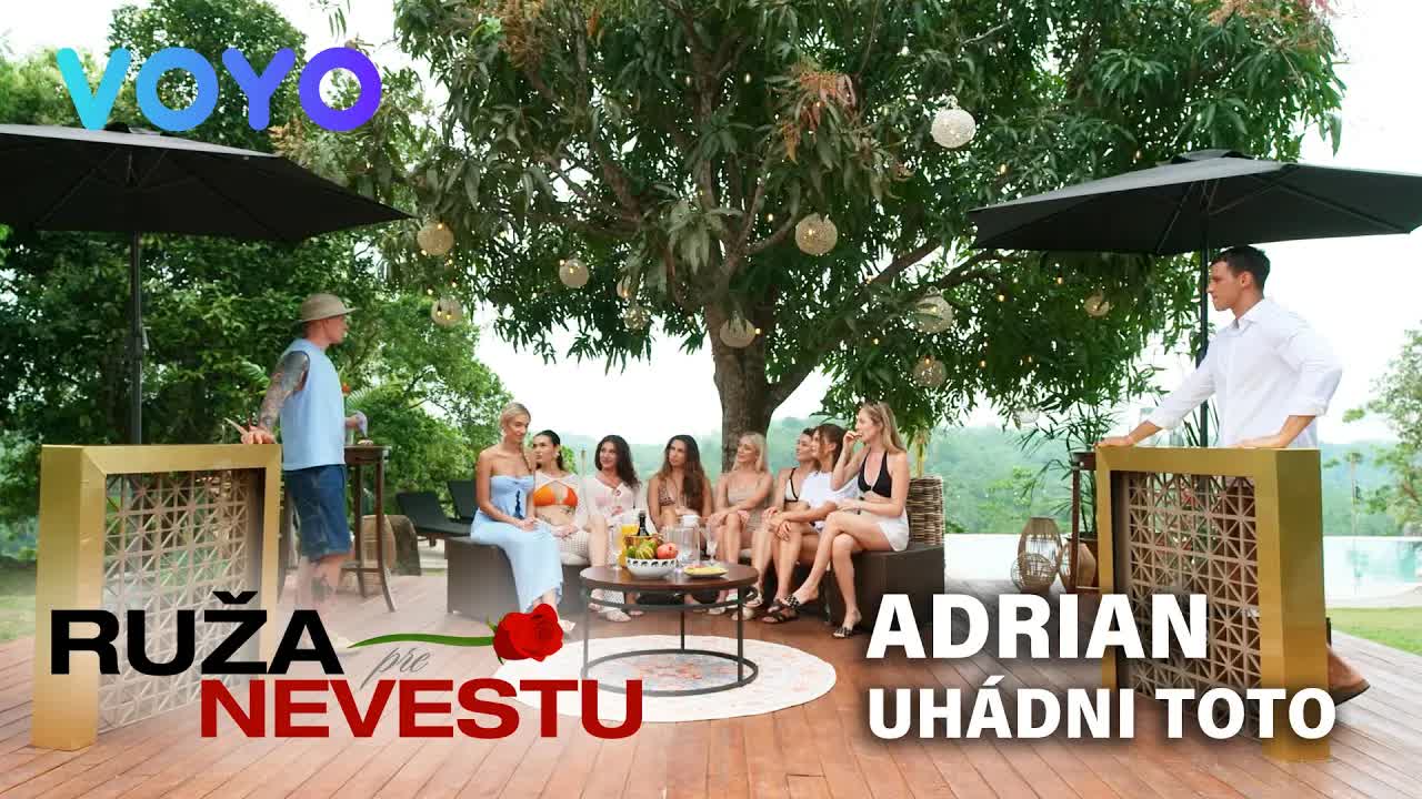 Hádanková hra s Adrianom na Ruži pre nevestu