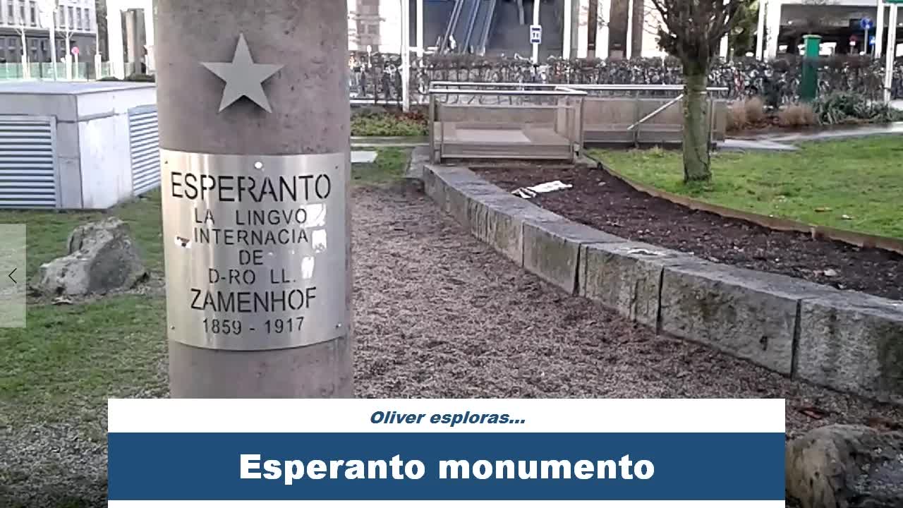 La Esperanta Monumento en Linz