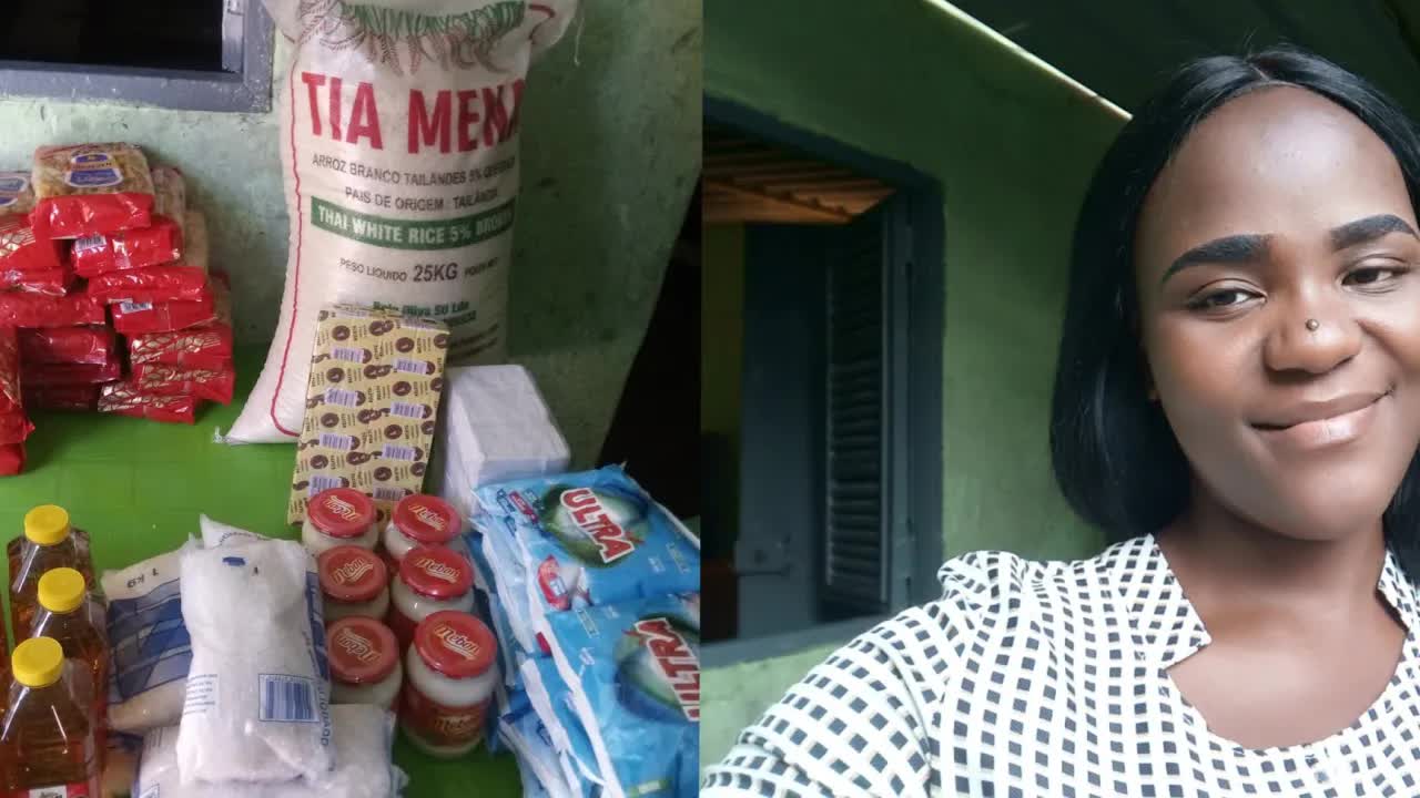 Minhas Compras do Mês e Almoço em Luanda