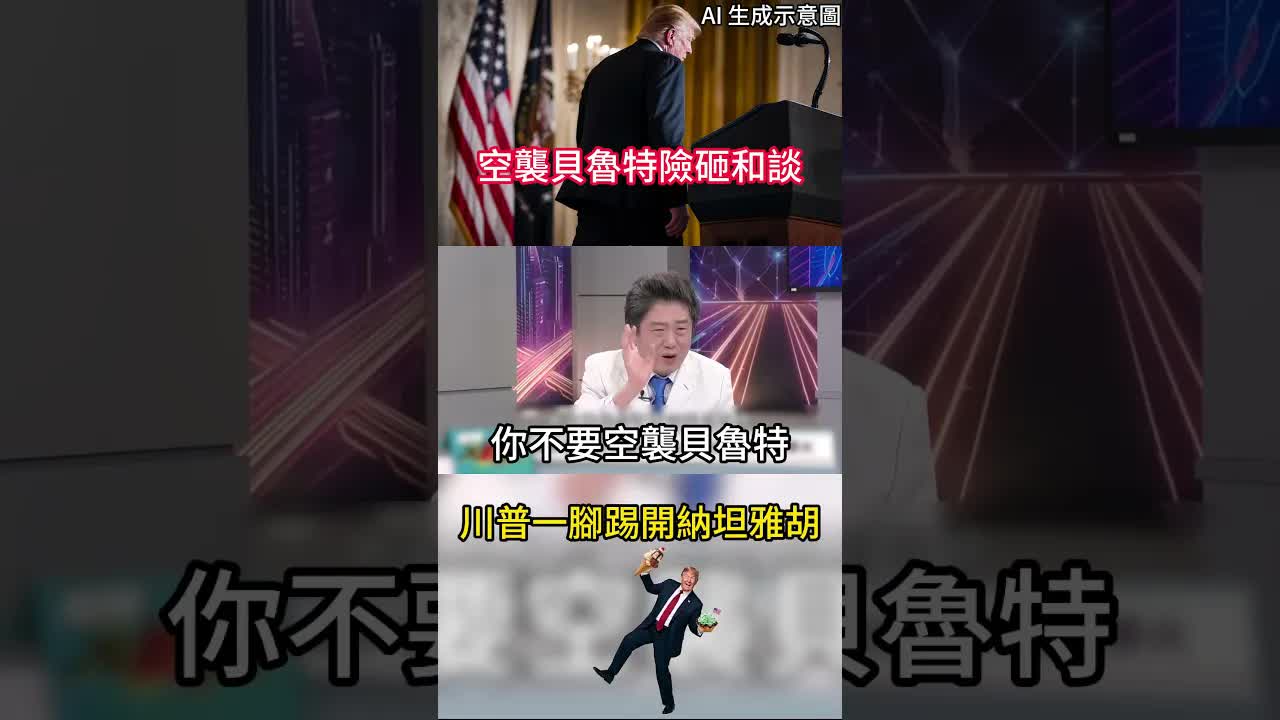 川普對以色列翻臉 被踢出停火談判