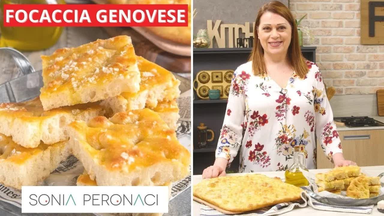Focaccia genovese fatta in casa