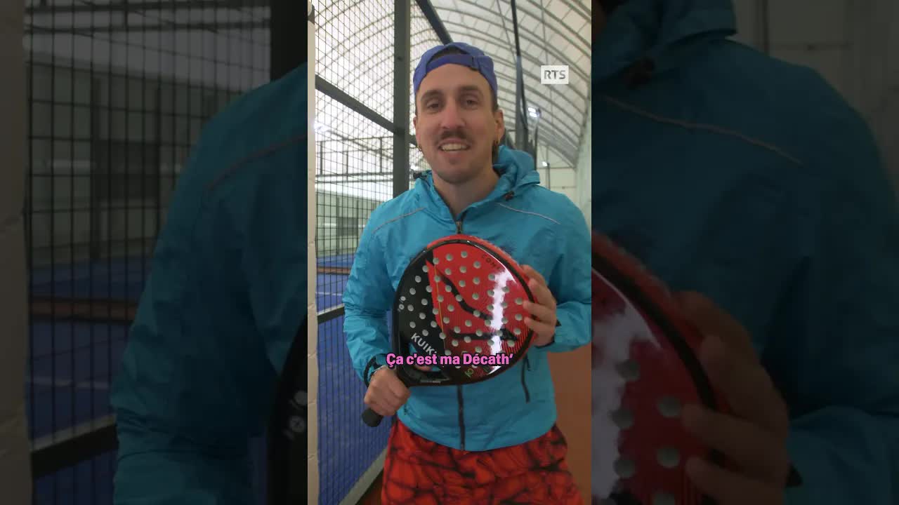 Gaspar, 32 ans, passionné de padel à Genève