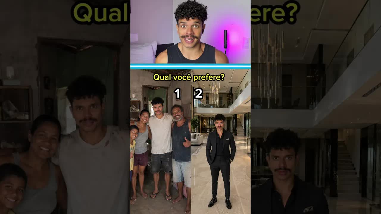 Qual você prefere: riqueza ou felicidade?