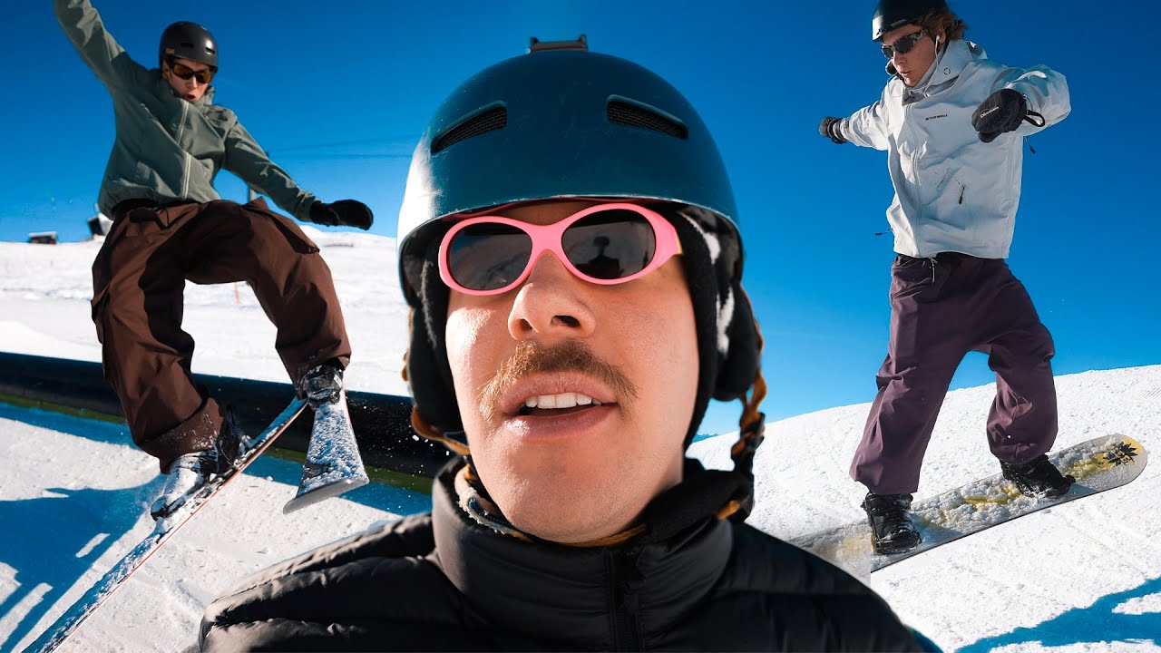 Ein Tag Skifahren auf Schweizerdeutsch