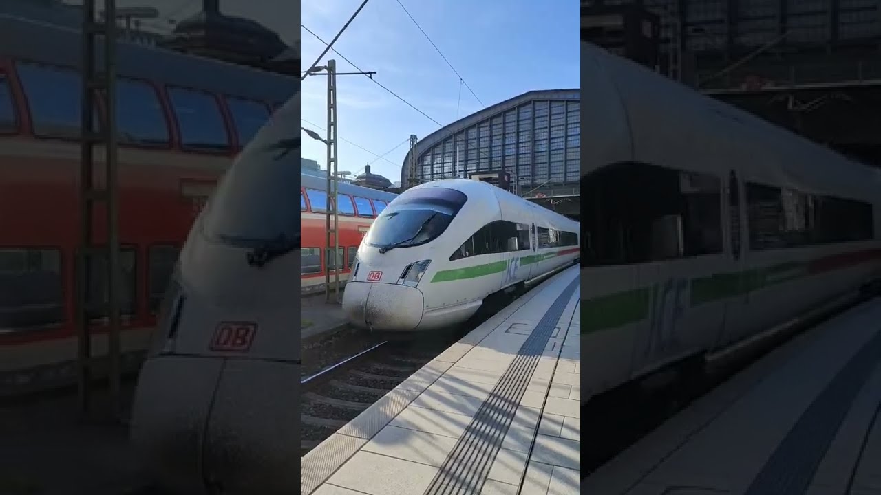 Reise vom Hamburger zum Berliner Hauptbahnhof