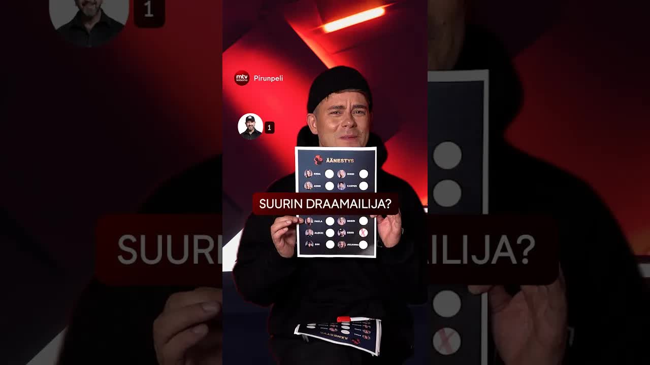 Suurin draamailija: Miksi äänestää?