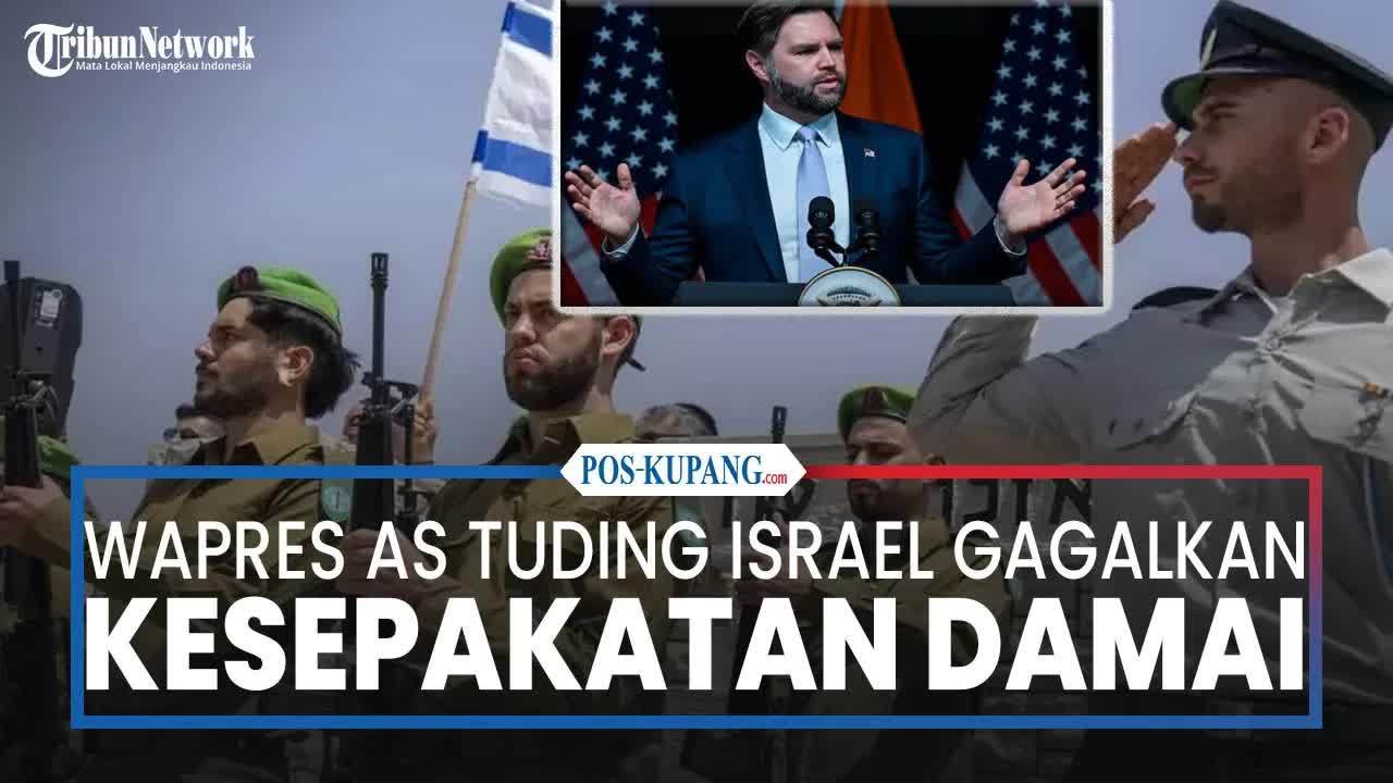 Vance Tuduh Pejabat Israel Gagalkan Damai Iran