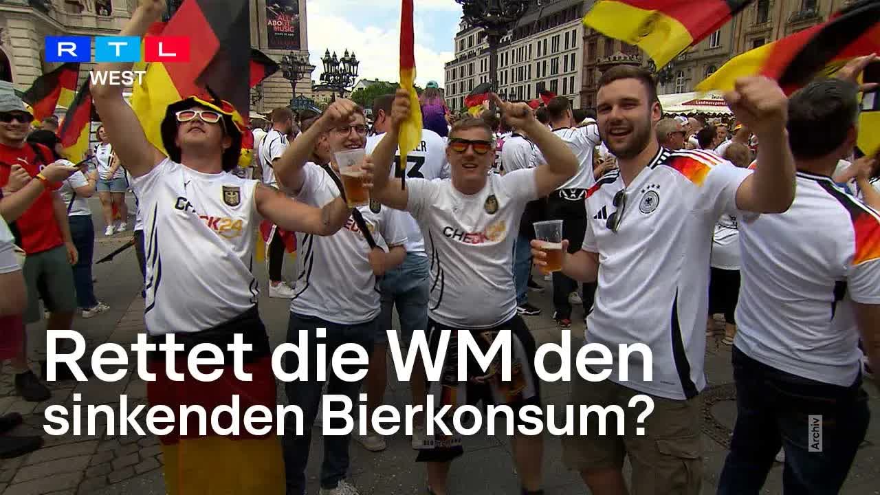 Bierkonsum sinkt trotz WM-Fieber in NRW