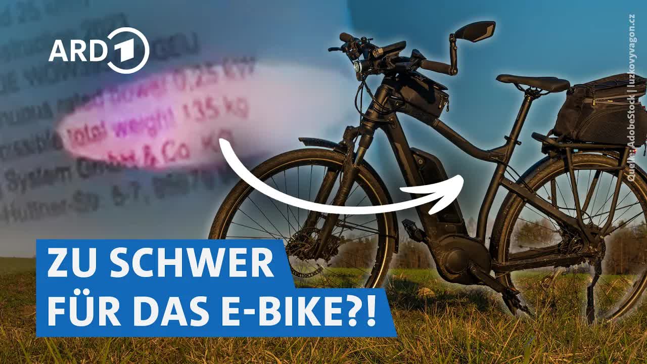 E-Bike-Überlastung: Wann das Gewicht zur Gefahr wird