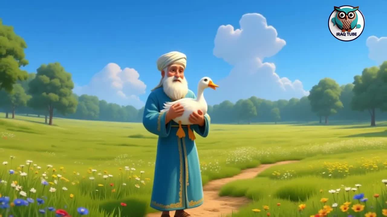 قصة الفلاح والأوزة الذهبية: درس الطمع والرضا