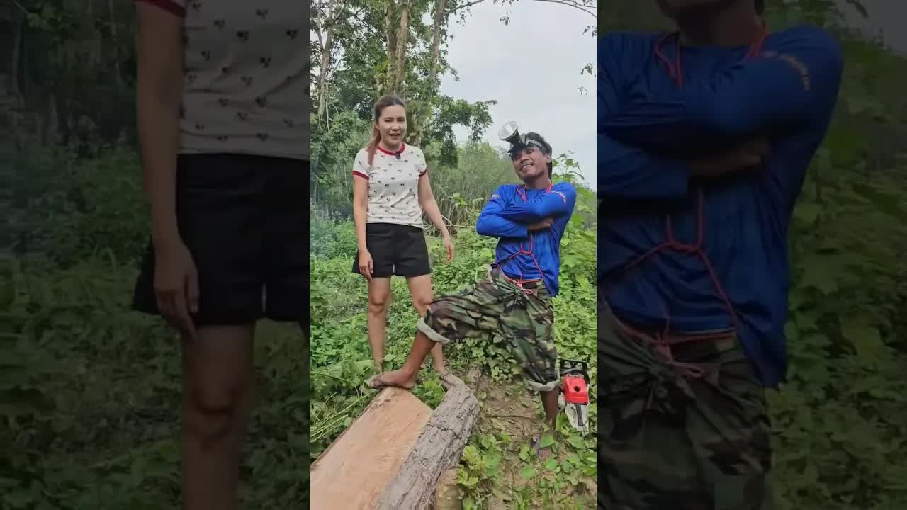 ผู้ชายพยายามช่วยเมียทำไร่แต่ผิดวิธี