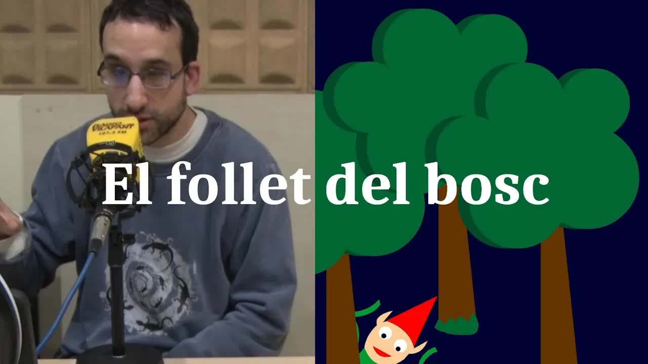 El follet del bosc: Un conte per aprendre català