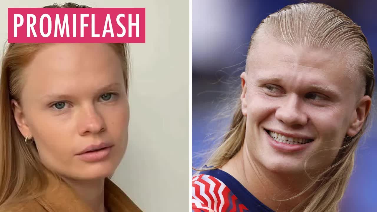 Russisches Model als Haaland-Doppel viral